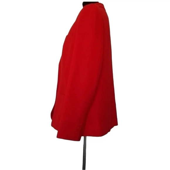 Vintage Pendleton 100% Red Wool Classic Blazer - Picture 6 of 8